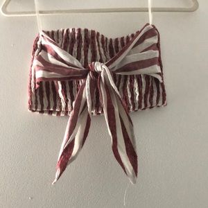 Small bandeau crop top from SHEIN